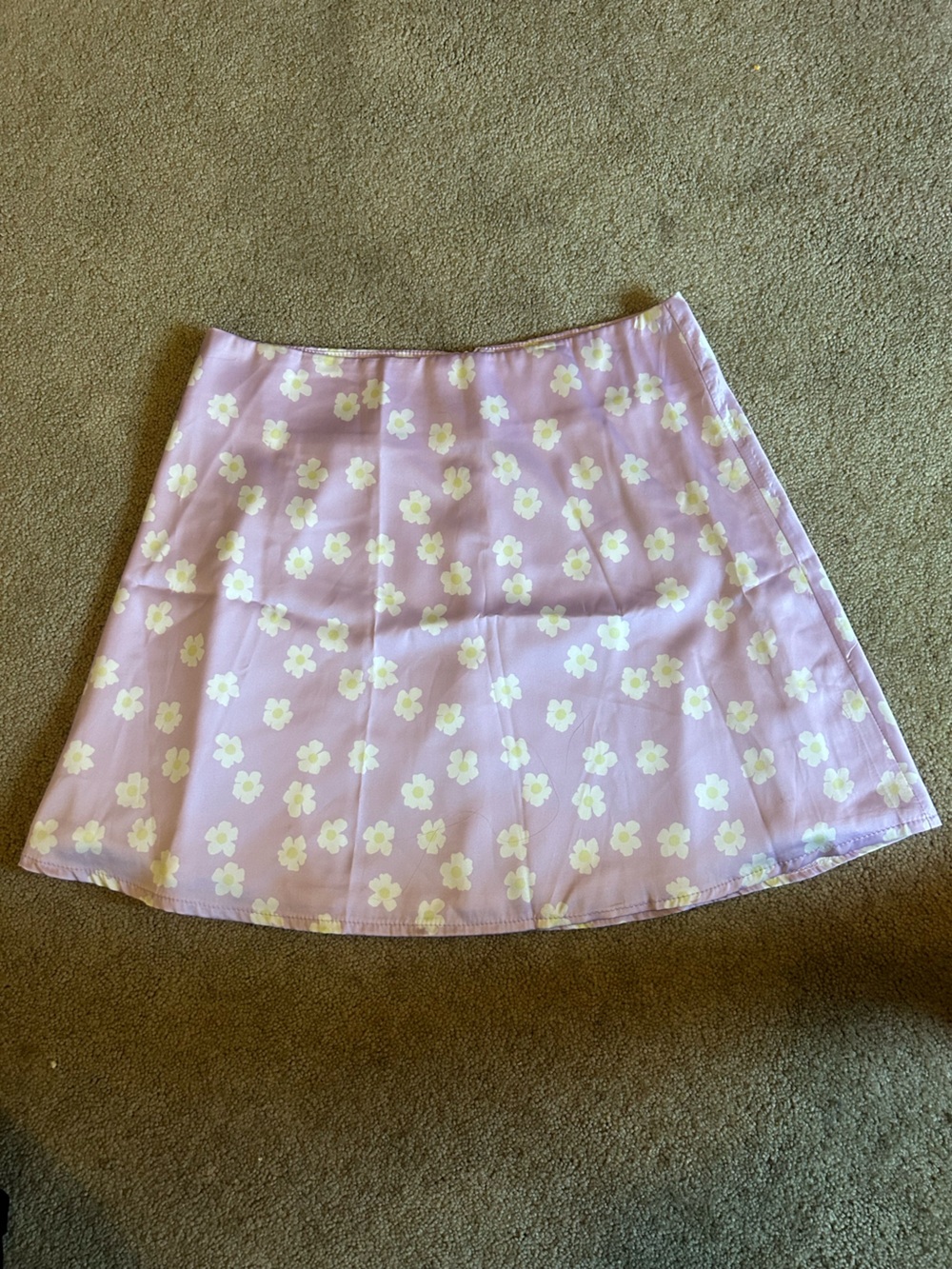 Princess Polly Lavender Floral  Skirt, Size 6, Never been worn